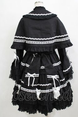 画像3: MQ（海外ロリータブランド） / Labirinthe Doll 2.0 ジャンパースカートセット XL ブラック H-26-02-05-1011-PU-OP-NS-ZH