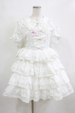 画像5: 苺睡醒（海外ロリータブランド） / ケープ付きワンピース XL オフ/サックス H-26-02-05-1001-PU-OP-NS-ZH