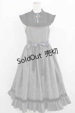 画像1: metamorphose / Priere〜星に祈りを〜ミディアムジャンパースカート サイズ1 グレー H-26-02-05-1017-ME-OP-NS-ZH