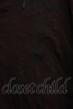 画像5: Hoshibako Works / リリィ・リドル ワンピース(スクエアカラー) L ワイン H-26-02-05-1018-LO-OP-NS-ZH