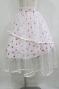 mellfy memory / Sweet magic cherryスカート S ピンク H-26-02-05-1020-0-SK-NS-ZH