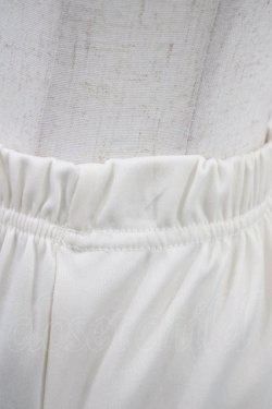 画像3: axes femme / 繊細レースミディ丈ペチスカート M オフ H-26-02-06-036-AX-SK-NS-ZH