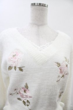 画像3: LIZ LISA / 花刺繍ニット Free オフ H-26-02-06-042-LO-TO-NS-ZH
