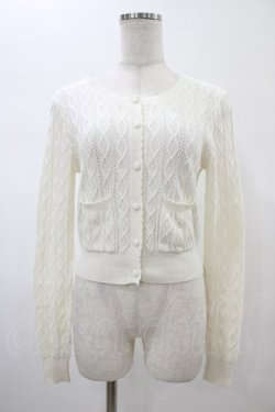 画像1: LIZ LISA / ニットカーディガン Free オフ H-26-02-06-045-LO-TO-NS-ZH