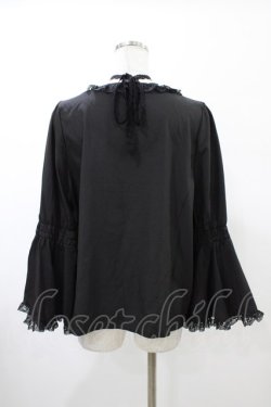 画像2: Alice Mashiro / 眞白ありす/姫袖ブラウス L ブラック H-26-02-06-055-0-BL-NS-ZH