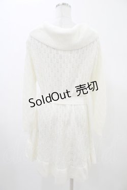 画像2: LIZ LISA / はしごリボンニットガウン Free オフ H-26-02-06-066-LO-TO-NS-ZH