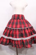 Eri Aino's Collection / シャーロットの水曜日スカート 3L レッド H-26-02-06-1001-EL-SK-NS-ZH