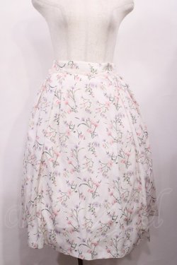 画像1: LODISPOTTO / 花柄スカート M オフ H-26-02-06-1005-LO-SK-NS-ZH