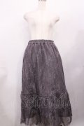 axes femme / リバーシブルレーススカート M ラベンダー H-26-02-06-1007-AX-SK-NS-ZH