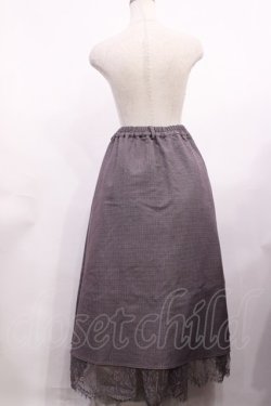 画像4: axes femme / リバーシブルレーススカート M ラベンダー H-26-02-06-1007-AX-SK-NS-ZH