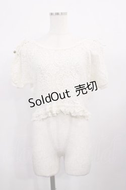 画像1: LIZ LISA / 肩スピンドルトップス Free オフ H-26-02-06-1013-LO-TO-NS-ZH