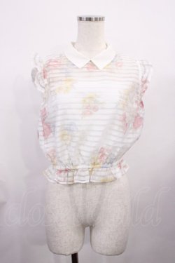 画像1: LIZ LISA / シアーボーダートップス Free オフ H-26-02-06-1014-LO-TO-NS-ZH