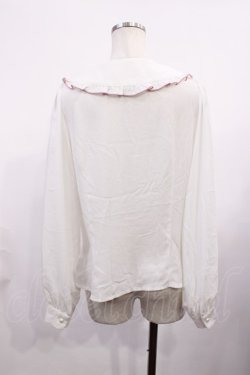 画像2: Ank Rouge / メローフリルブラウス M オフ/ピンク H-26-02-06-1015-CA-BL-NS-ZH