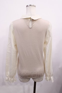 画像2: axes femme / ヨーク切替トップス M ピンク H-26-02-06-1016-AX-TO-NS-ZH