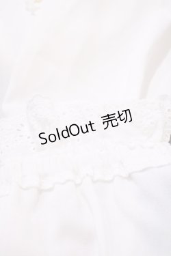 画像4: Ank Rouge / スクエアカラーハシゴリボンブラウス M オフ H-26-02-06-1017-CA-BL-NS-ZH