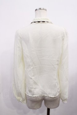 画像2: Ank Rouge / はしごレースブラウス M アイボリー H-26-02-06-1021-CA-BL-NS-ZH