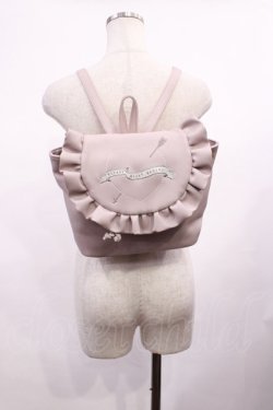 画像1: axes femme POETIQUE / ハート刺繍リュック  ピンク H-26-02-06-1029-AX-BG-NS-ZH