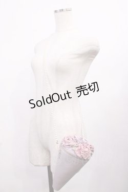 画像1: Maison de FLEUR / ブーケショルダーバッグ  ラベンダー H-26-02-06-1030-LO-BG-NS-ZH