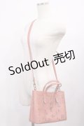 axes femme / パンチングトートバッグ  ピンク H-26-02-06-1032-AX-BG-NS-ZH