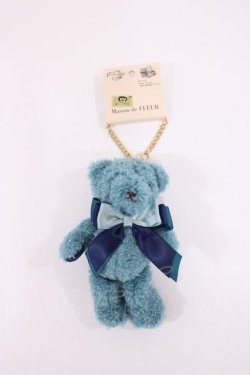 画像1: Maison de FLEUR / 劇場版「美少女戦士セーラームーンCosmos」ベアチャーム / セーラーネプチューン  ブルー H-26-02-06-1036-LO-ZA-NS-ZH