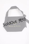 Maison de FLEUR / Maison de FLEUR10周年ノベルティミニバッグ  ブラック H-26-02-06-1037-LO-ZA-NS-ZH