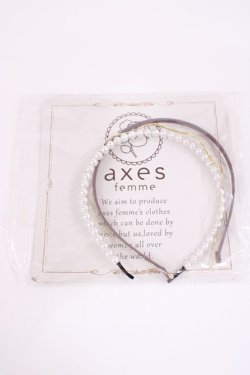画像1: axes femme / 3本セットカチューシャ   H-26-02-06-1038-AX-AC-NS-ZH