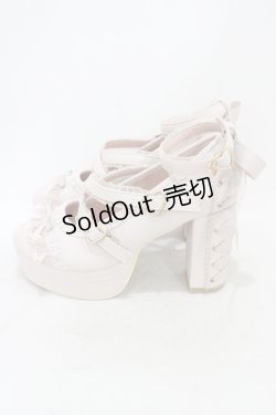 画像2: LIZ LISA / トゥシューズライクフリルリボンパンプス 2/23.5cm ピンク H-26-02-06-001-LO-SH-NS-ZH