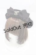 Enchantlic Enchantilly / Cat Earsロゴ刺繍ベレー帽  ブラック H-26-02-06-012-LO-AC-NS-ZH