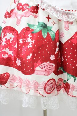 画像5: Dream Lolita / Strawberry Cream ジャンパースカート S オフ H-26-02-06-019-0-OP-NS-ZH