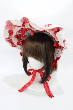 画像6: Dream Lolita / Strawberry Cream ジャンパースカート S オフ H-26-02-06-019-0-OP-NS-ZH