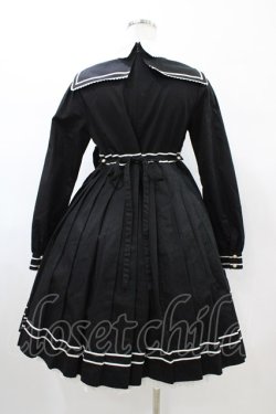 画像2: BABY,THE STARS SHINE BRIGHT / Love and Cherish youスクールワンピース Free ブラック H-26-02-06-020-BA-OP-NS-ZH