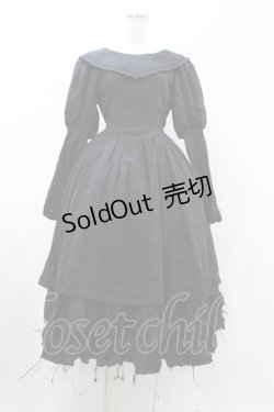 画像1: Victorian maiden / コラプションガーゼドレス Free ブラック H-26-02-06-021-CL-OP-NS-ZH