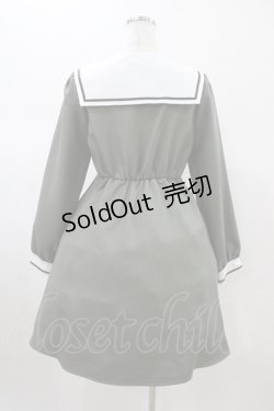 画像2: Amavel / タイ付きセーラーワンピース Free グリーン H-26-02-06-024-CA-OP-NS-ZH