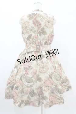 画像2: Kurumi Collaboration / TT*KRMゴブランジャンパースカート LL ベージュ H-26-02-06-027-0-OP-NS-ZH