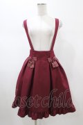 Amavel / サスペンダースカート Free ワイン H-26-02-06-032-CA-SK-NS-ZH