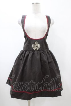 画像1: Amavel / ストライプスカート Free ブラウン H-26-02-06-033-CA-SK-NS-ZH