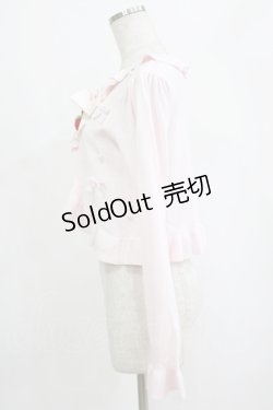 画像2: Alice Mashiro / 眞白ありす/リボンブローチニットボレロ L ピンク H-26-02-07-028-PU-TO-NS-ZH