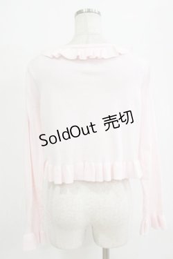 画像3: Alice Mashiro / 眞白ありす/リボンブローチニットボレロ L ピンク H-26-02-07-028-PU-TO-NS-ZH