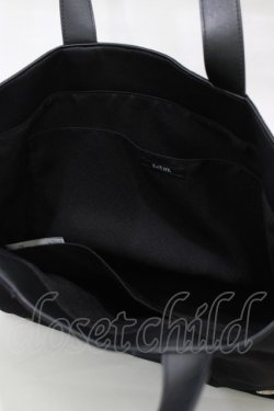 画像2: EATME / レースアップキャンバストートバッグ  ブラック H-26-02-07-036-LO-BG-NS-ZH