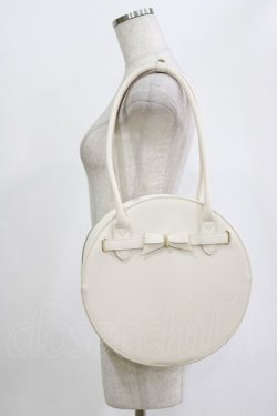 画像1: m petit by misako / AMサークルリボントート  ブラック H-26-02-07-038-LO-BG-NS-ZH