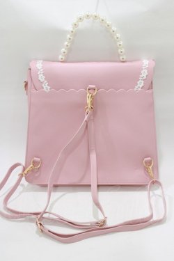 画像3: Eri Aino's collaboration / シャーロットの水曜日3WAY BAG  ピンク H-26-02-07-040-PU-BG-NS-ZH