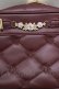 画像5: axes femme / 薔薇刺繍キルトショルダー  ワイン H-26-02-07-045-AX-BG-NS-ZH (5)