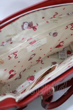 画像4: m petit by misako / サンリオコラボ AMキルティング2WAYバッグ  レッド H-26-02-07-047-LO-BG-NS-ZH