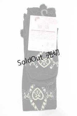 画像2: m petit by misako / AMOVKクマポンポン  ブラック H-26-02-07-049-LO-ZA-NS-ZH