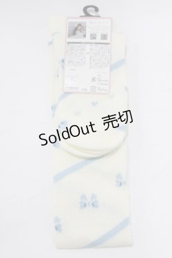 画像2: Alice Mashiro / 眞白ありす/ECMAOVKリボンハート  オフ/サックス H-26-02-07-052-PU-ZA-NS-ZH