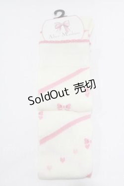 画像1: Alice Mashiro / 眞白ありす/ECMAOVKリボンハート  オフ/ピンク H-26-02-07-054-PU-ZA-NS-ZH