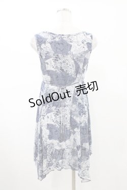 画像2: Rozen Kavalier / プリントノースリーブチュニック  ネイビー H-26-02-07-1029-OO-TO-KB-ZH