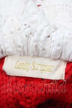 画像4: Candy Stripper / FRILL COLLAR KNIT カーディガン  レッド H-26-02-07-1052-PU-TO-KB-ZH
