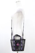 Candy Stripper / SUNNY CANDY GINGHAM SHOULDER BAG  ブラック H-26-02-07-1007-PU-BG-KB-ZH