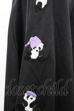 画像4: Candy Stripper / SUYA SUYA PANDA JERSEY BLOUSON  ブラック H-26-02-07-1058-PU-JA-KB-ZH